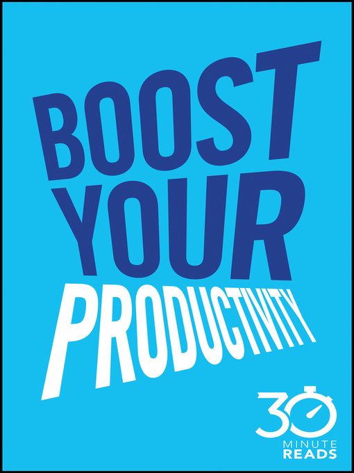Title details for Boost Your Productivity by Nicholas Bate - Available